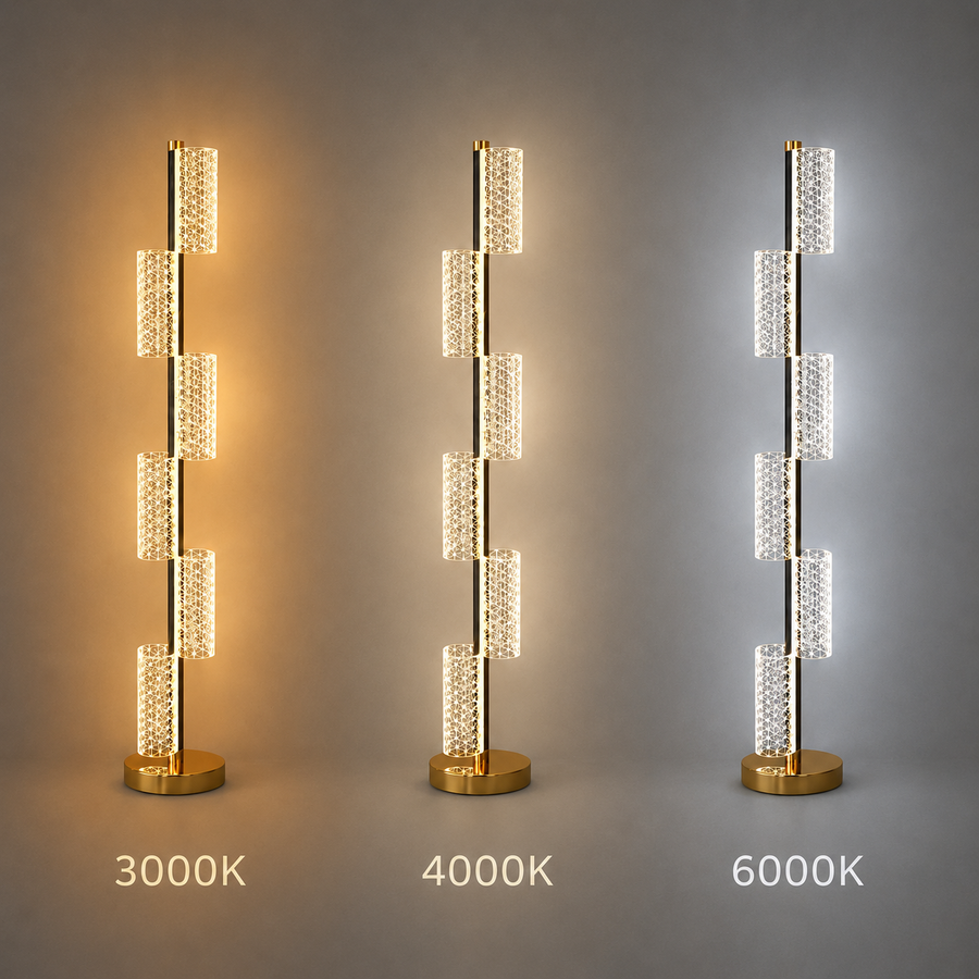 LED lamp 40W Modern Austin 125Cm 3000/4000/6000K Gold