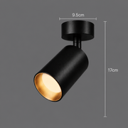 Joom Chandelier with Linear Projector 2XGU10 Black