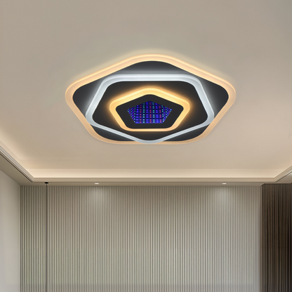 LED Chandelier NEXA 3D 39W, Diameter 23cm, Cold/Warm/Neutral light, White LED Chandelier Default Title Alessandro Design