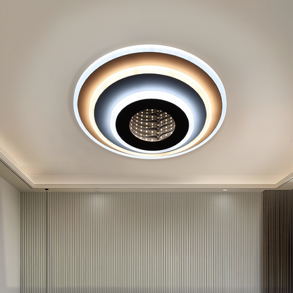 LED Chandelier NEXA ROTUND 3D 39W, Cold/Warm/Neutral light, White LED Chandeliers Default Title Alessandro Design