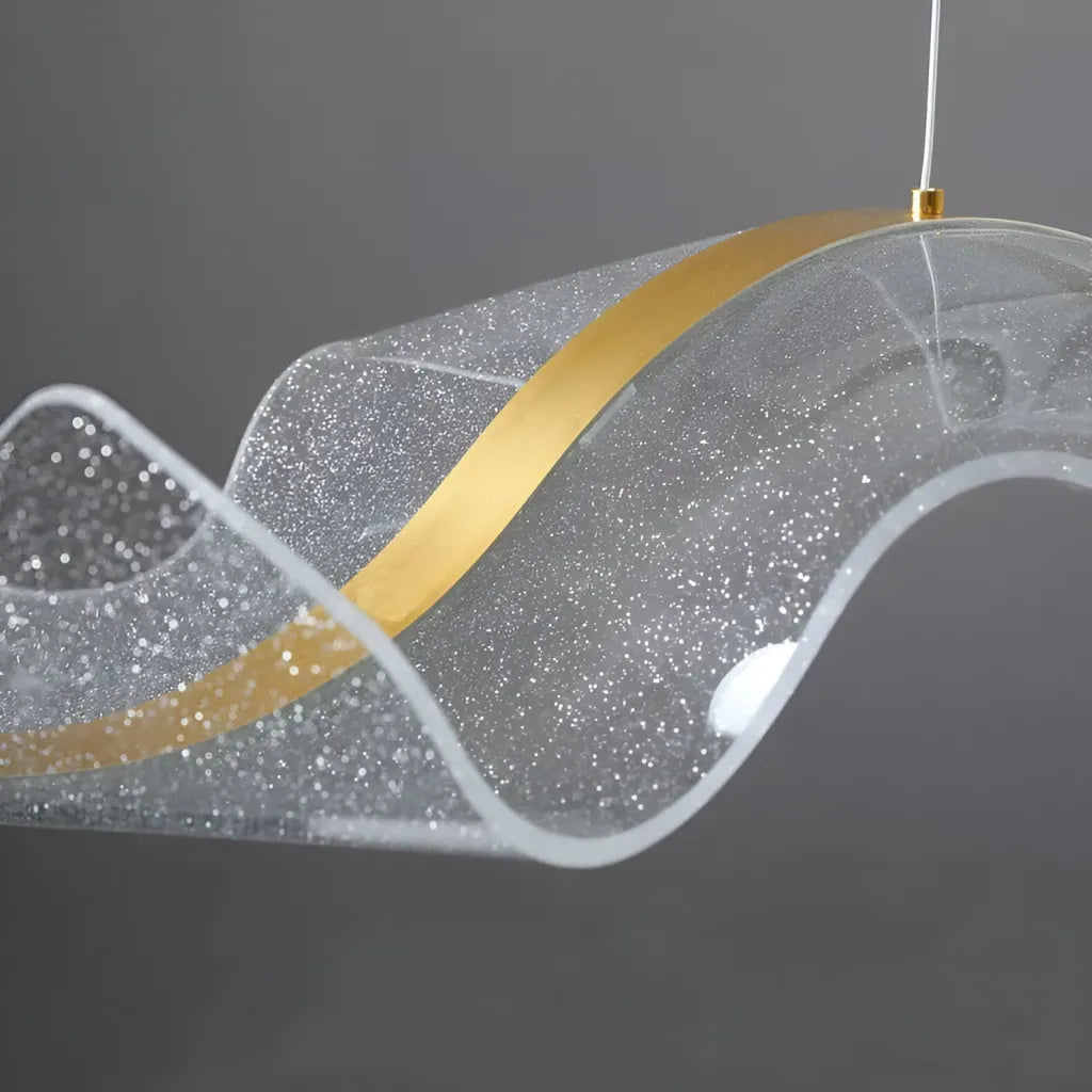 LED Chandelier with Remote Control, Suspended AMI 63W, Linear, Cold/Warm/Neutral light, Gold, Height Adjustable LED Chandeliers with Remote Control Default Title Alessandro Design