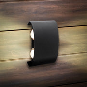 Outdoor and Indoor LED Wall Light, 4 Sources x 1W, IP65, ABS, Black, 3000K Outdoor Wall Lights Default Title Alessandro Design