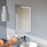Rectangular LED Mirror, 60x80cm, ECLISSA Touch, Demister System, Dimmable Mirrors Korman E Default Title Alessandro Design