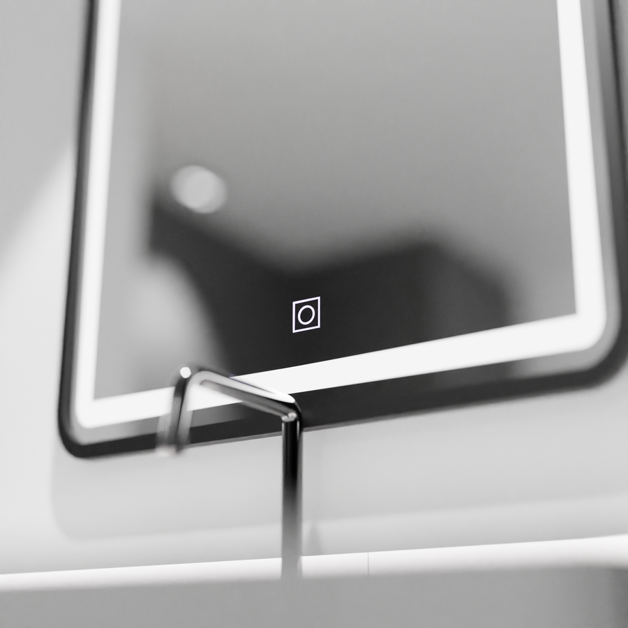 Rectangular LED mirror, 60x80cm, Shade Basic Touch Mirrors Korman C Default Title Alessandro Design