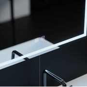 Rectangular LED mirror, 70x50cm, RADIANTE Touch, Demister System, Dimmable Bathroom mirror with LED and Demister Default Title Alessandro Design