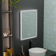 Rectangular LED mirror, 60x80cm, Touch VENERA, Demister System, Dimmable Mirrors Korman E Default Title Alessandro Design