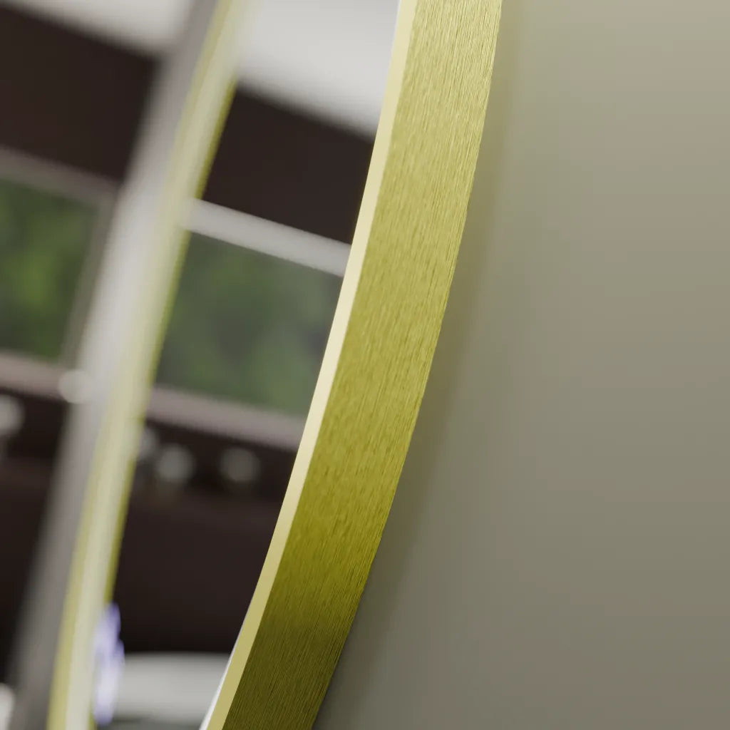 LED Round Mirror, 50cm, Glanz Touch, Demister System, Dimmable Mirrors Korman E Default Title Alessandro Design