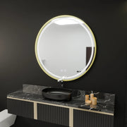 LED Round Mirror, 50cm, Glanz Touch, Demister System, Dimmable Mirrors Korman E Default Title Alessandro Design