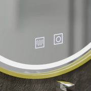 LED Round Mirror, 50cm, Glanz Touch, Demister System, Dimmable Mirrors Korman E Default Title Alessandro Design