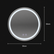 Round LED mirror 50cm Lucea Touch Cold Light System Demist