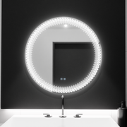 LED Round Mirror 60cm, Stellaire Touch, Demister System, Dimmable Mirrors Korman E Default Title Alessandro Design
