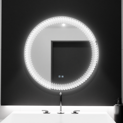 LED Round Mirror 60cm, Stellaire Touch, Demister System, Dimmable Mirrors Korman E Default Title Alessandro Design