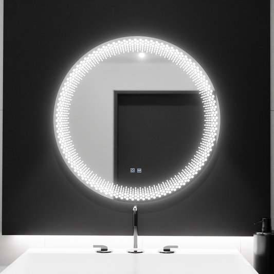 LED Round Mirror 60cm, Stellaire Touch, Demister System, Dimmable Mirrors Korman E Default Title Alessandro Design