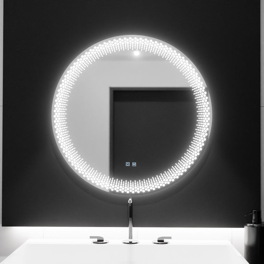 LED Round Mirror 60cm, Stellaire Touch, Demister System, Dimmable Mirrors Korman E Default Title Alessandro Design