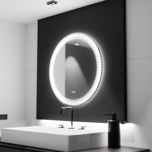LED Round Mirror 60cm, Stellaire Touch, Demister System, Dimmable Mirrors Korman E Default Title Alessandro Design