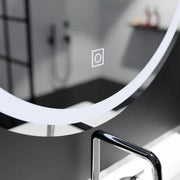 Round LED mirror, 50cm, Basic Touch Mirrors Korman C Default Title Alessandro Design