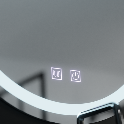 LED Round Mirror, 70cm, Touch Light, Demister System, Dimmable Mirrors Korman E Default Title Alessandro Design
