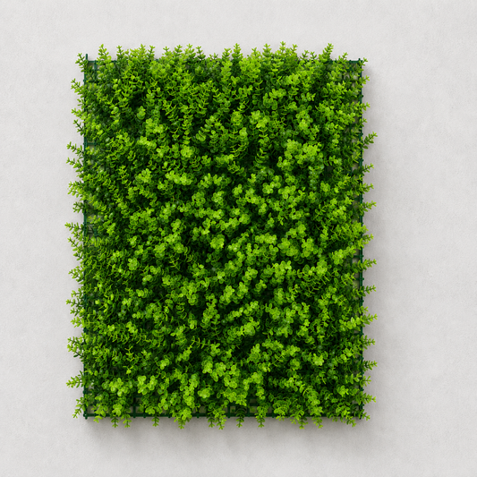 Planta Artificială Panou de Gard Viu Eucalipt, 40 x 60 cm, Verde