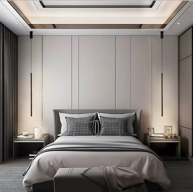 Pluto Pendant, 17W, Cold/Warm/Neutral Light, Black Modern Chandeliers Default Title Alessandro Design