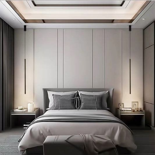 Pluto Pendant, 17W, Cold/Warm/Neutral Light, Black Modern Chandeliers Default Title Alessandro Design