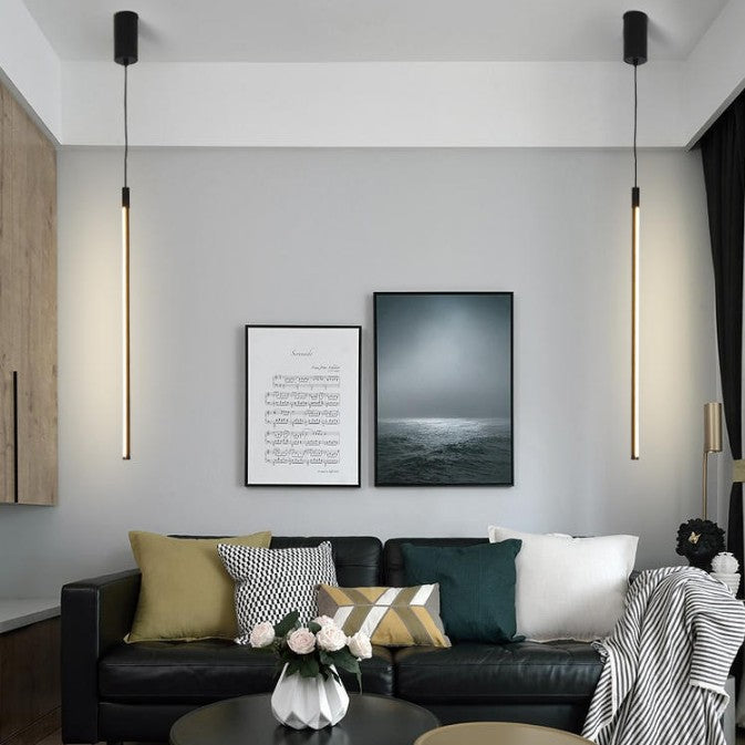 Pluto Pendant, 17W, Cold/Warm/Neutral Light, Black Modern Chandeliers Default Title Alessandro Design