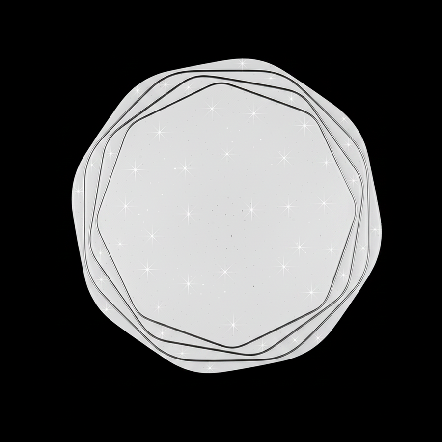 Plafonieră LED 23 cm, 22W, 3000K / 4000K / 6000K, Alb, Metal si Acril Plafoniere LED Default Title Alessandro Design