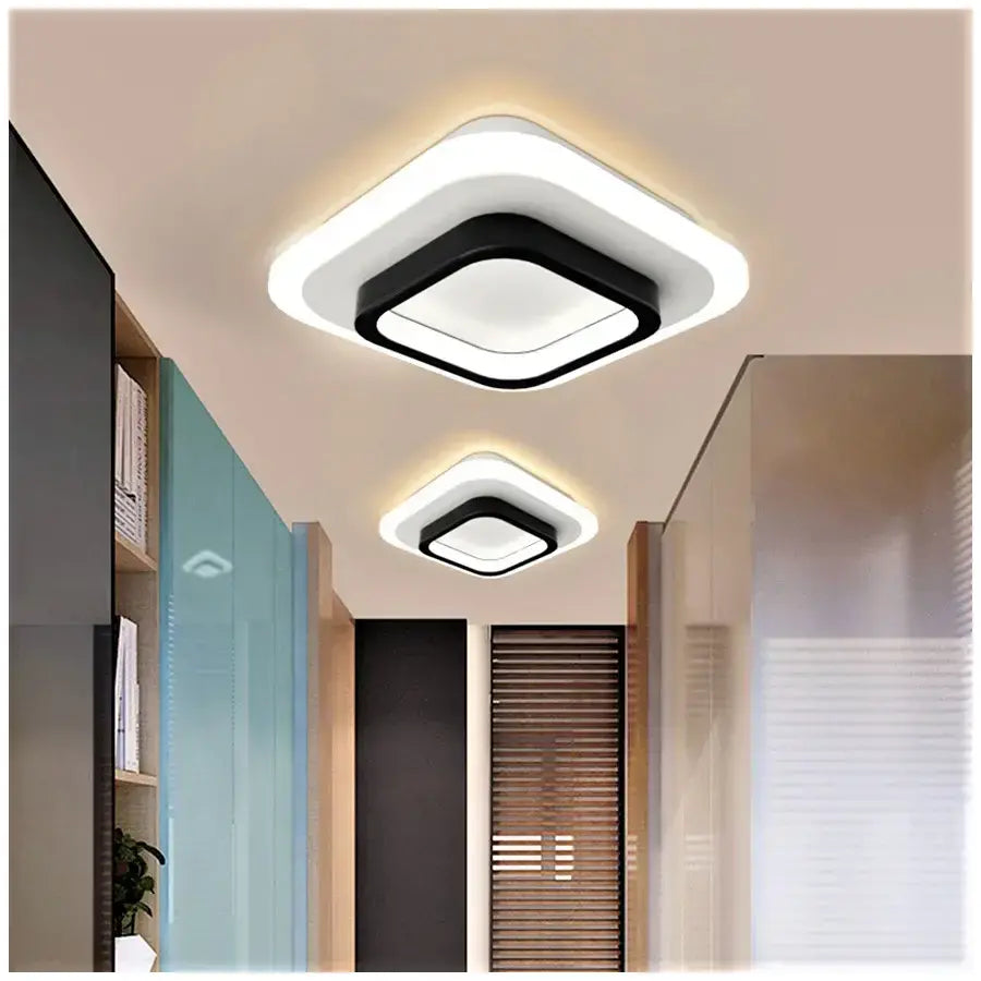 KHAI 20W LED ceiling light, Cold/Warm/Neutral light, Black White