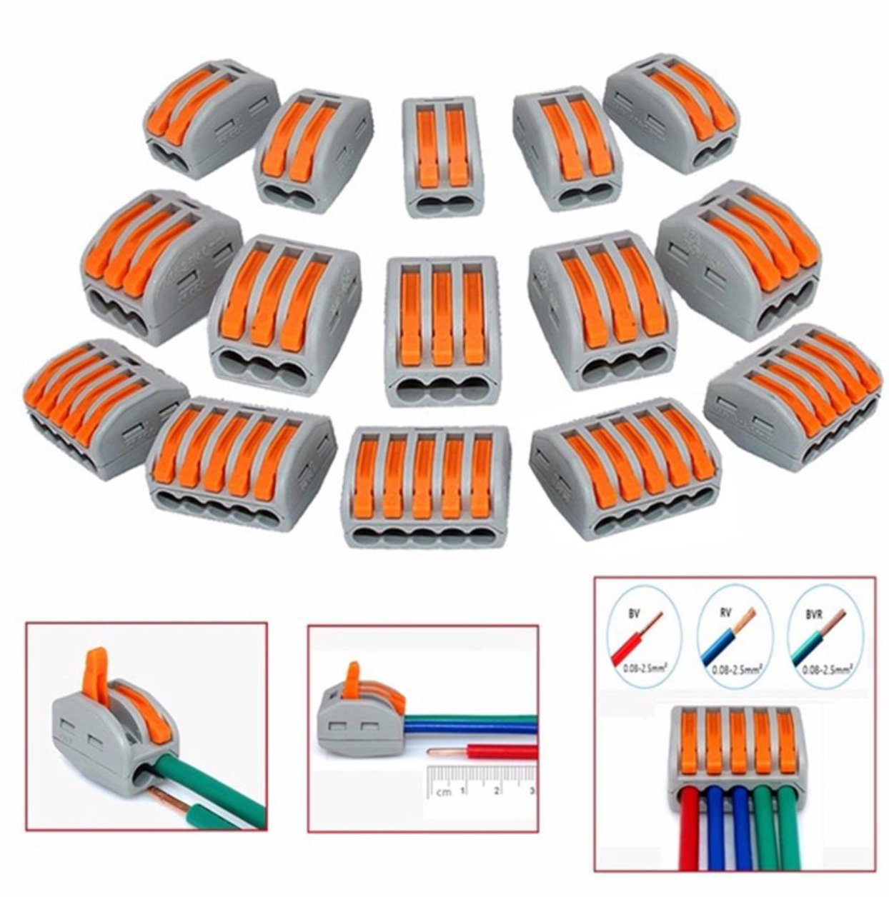 LED Chandelier / Mirror Connector - Fast, 3 Poles, Screwless Installation Lighting Fixtures Default Title Alessandro Design