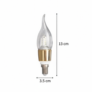 LED Bulb E14 Candle, 6W, Cool Light, 6000K