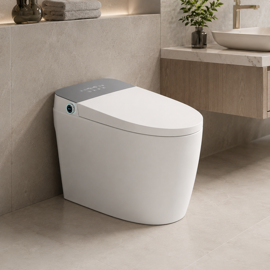 Toaleta YUKON, Versiunea Standard, Cu Design Modern, Alb