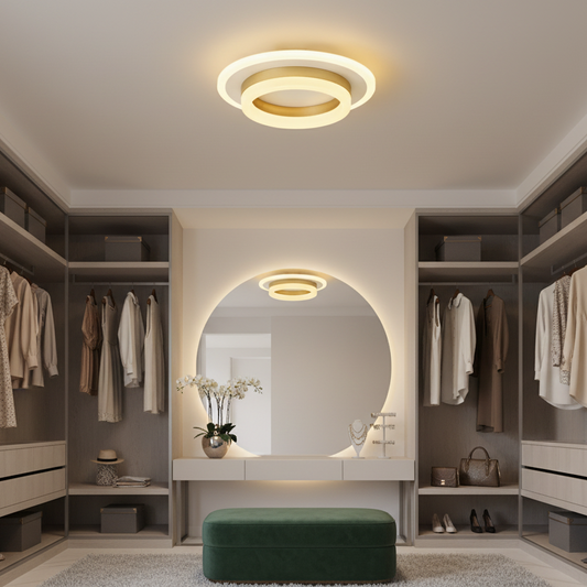 LED Chandelier SOLENA ROTONDA 21W, Diameter 20cm, Cold/Warm/Neutral light, Golden White LED Chandeliers Default Title Alessandro Design