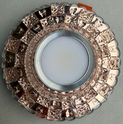 Spot LED ORBITA, 5W, Rotund, Lumina Rece / Calda, Bronz Antichizat, Rasina si Sticla Spot LED Default Title Alessandro Design