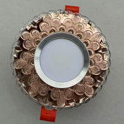 Spot LED ORBITA, 5W, Rotund, Lumina Rece/ Calda, Bronz Antichizat, Rasina si Sticla Spot LED Default Title Alessandro Design