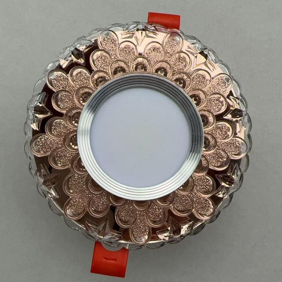 Spot LED ORBITA, 5W, Rotund, Lumina Rece/ Calda, Bronz Antichizat, Rasina si Sticla Spot LED Default Title Alessandro Design