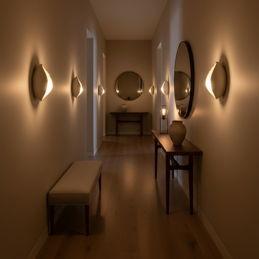 Aplica Decorativa CONCHA, 30x35cm, 1xE27, Polistiren, Alb