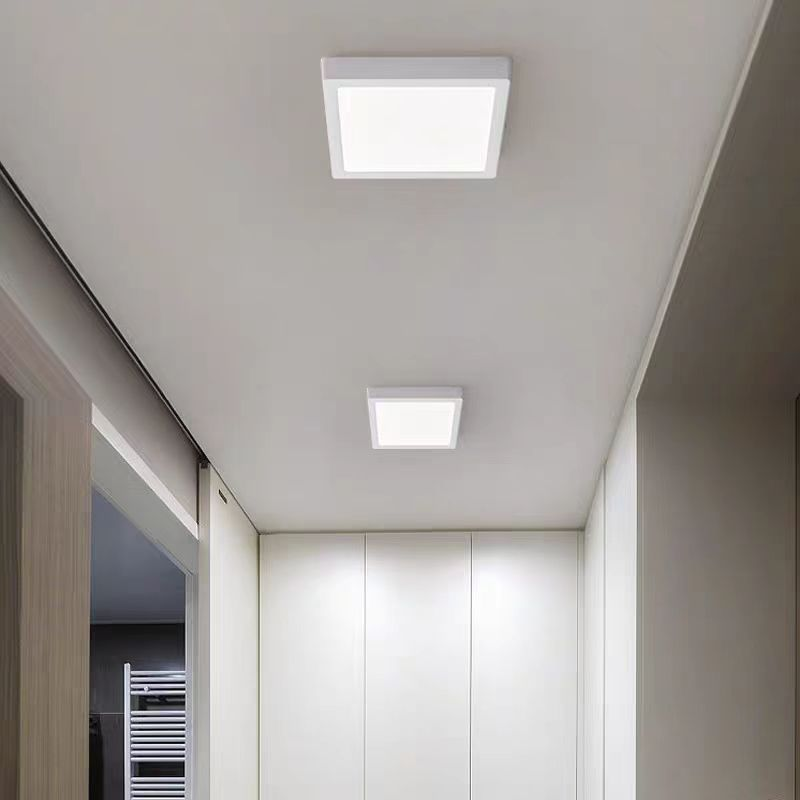 LED Square Ceiling Light, 36W, 22x22cm, Cool Light, 6000K, White LED Ceiling Lights Default Title Alessandro Design