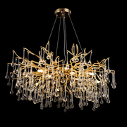 Candelabru Cristal NEBULA Magno, 9x G9, Auriu, 60cm Candelabre Cristal Default Title Alessandro Design