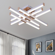 Lustra LED cu Telecomanda AXIAL, 83W, 6 Elemente, Lumina Rece/Clada/Neutra, Dimabila, Alb Lustre LED cu Telecomanda Default Title Alessandro Design