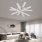 Lustra LED cu telecomanda ZOE, 67W, lumina Rece/Calda/Neutra, Dimabila, Alb Lustre LED cu Telecomanda Default Title Alessandro Design