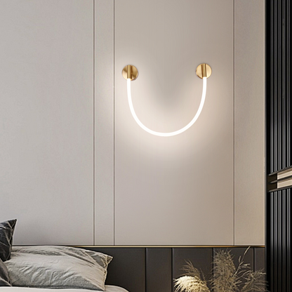 LED Wall Light, 110cm, 3000K/4000K/6000K, Gold Indoor Wall Lights Default Title Alessandro Design