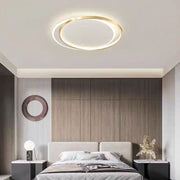 LED Chandelier with remote control SOLARA 51W, 2 Circles, Cold/Warm/Neutral light, Dimmable, Gold White LED Chandeliers with Remote Control Default Title Alessandro Design