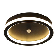Lustra LED cu Senzor Miscare PS500BK, 28W, lumina Rece/Calda/Neutra, Negru Lustre LED Default Title Alessandro Design