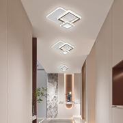 LED Chandelier NYXORA 51W, 3 Squares, Cold/Warm/Neutral light, White LED Chandeliers Default Title Alessandro Design