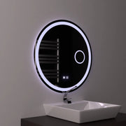 LED Round Mirror 70cm, Touch Luxor, Demister System, Dimmable Bathroom Mirror with LED and Demister Default Title Alessandro Design