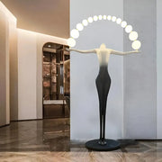 Amato LED Floor Lamp 24W 4000K Black Metal Veioze & Floor Lamp Default Title Alessandro Design