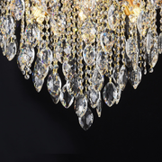 Candelabru Cristal CC9313/12FGD, 12x E14, Diametru 50cm, Auriu Candelabre Cristal Default Title Alessandro Design
