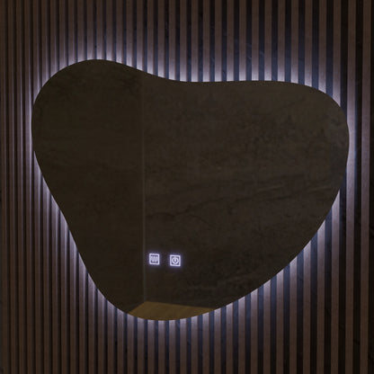 Mirror LED Touch Avonita Demist System 87X70cm, E83S/87X70 Mirrors Korman E Default Title Alessandro Design