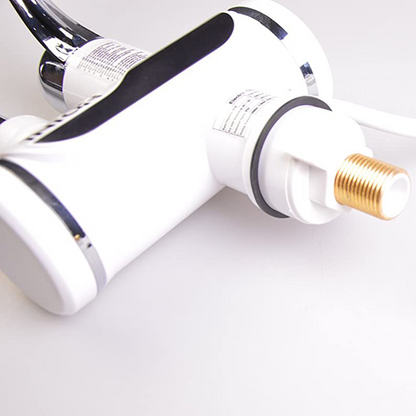 Electric Faucet with Instant Water Heating, LED Temperature Display, Horizontal with Sink/Tub Mount, Power 3000 W, Hot Water 30°C-60°C, White, Z007XDT Kitchen Faucets Default Title Alessandro Design