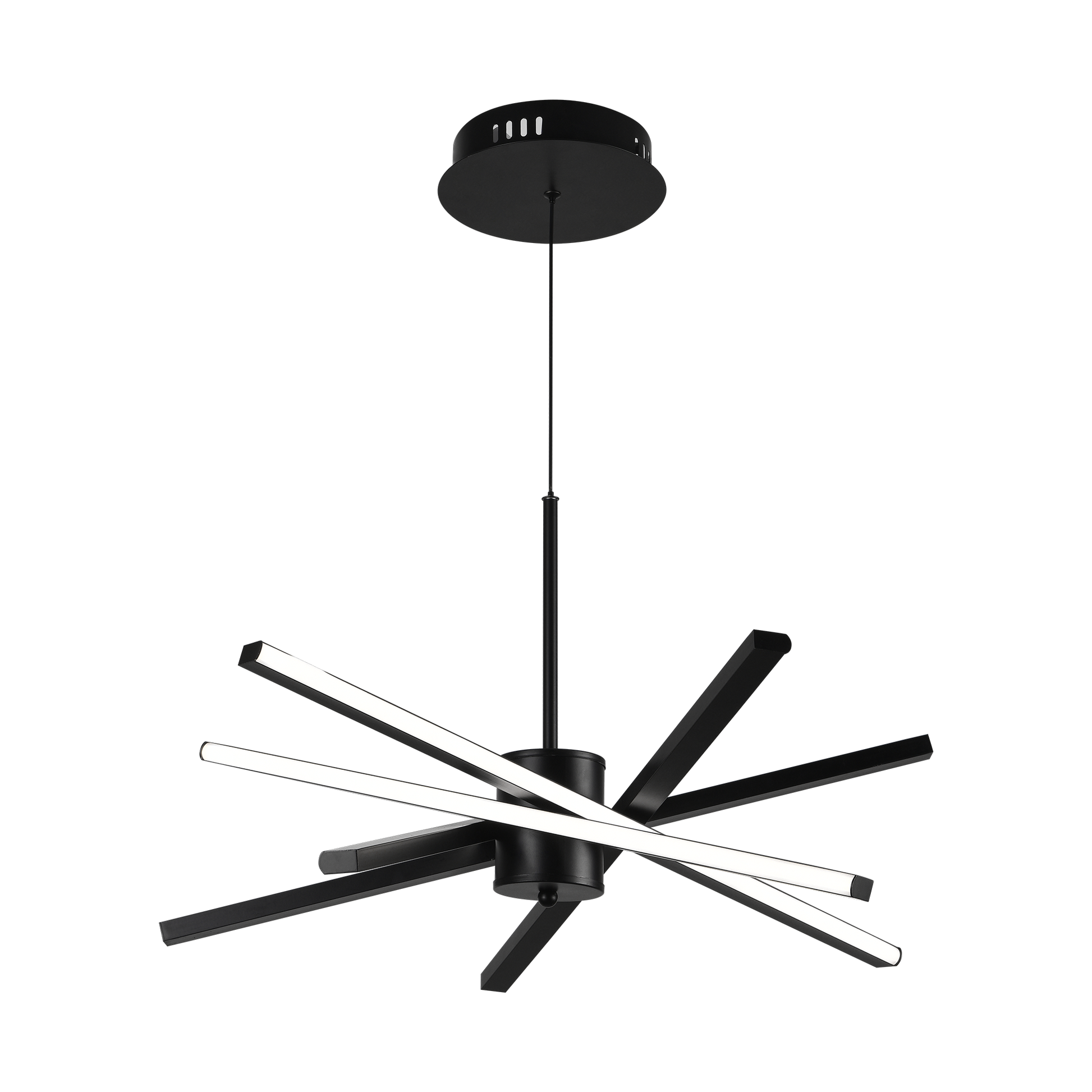 Lustra LED cu Telecomanda LT176/5BK, 69W, 5 Elemente, Lumina Rece/Clada/Neutra, Dimabila, Negru, Inaltime Reglabila Lustre LED cu Telecomanda Default Title Alessandro Design