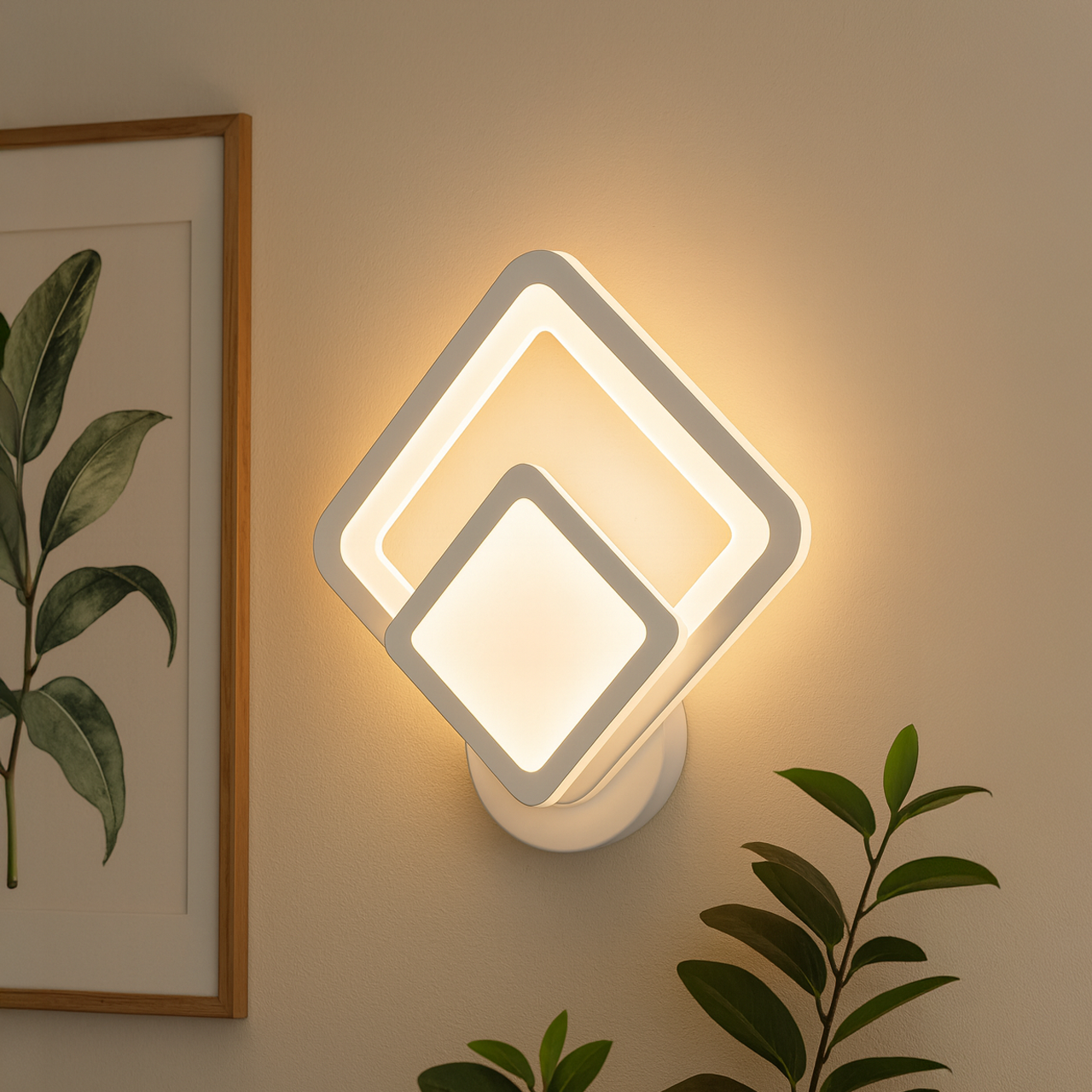 Shani LED wall light, 23W, White, Cold/Warm/Neutral light Indoor wall lights Default Title Alessandro Design
